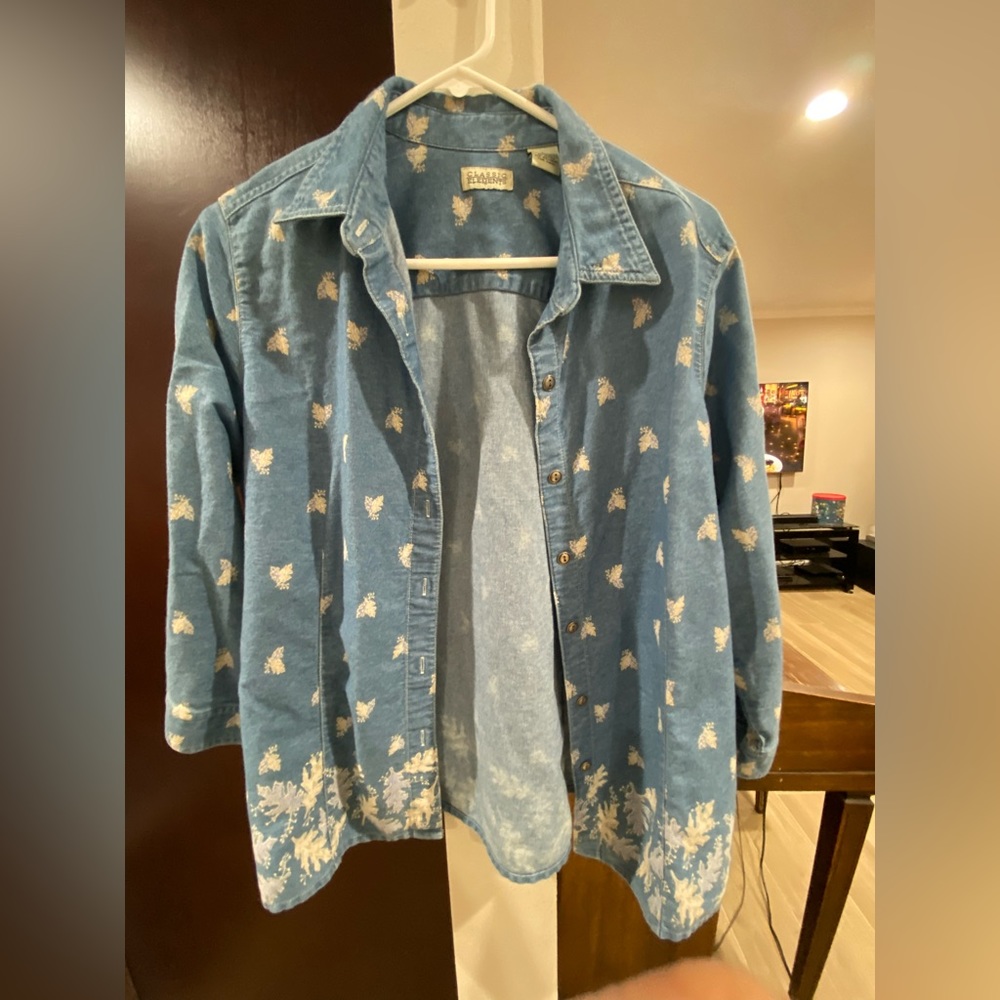 Vintage Button Down Top